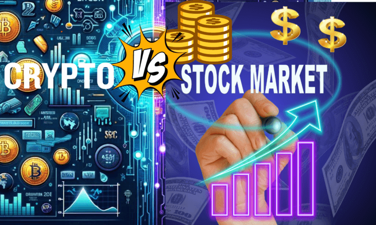 cryptocurrency vs stock market which is better